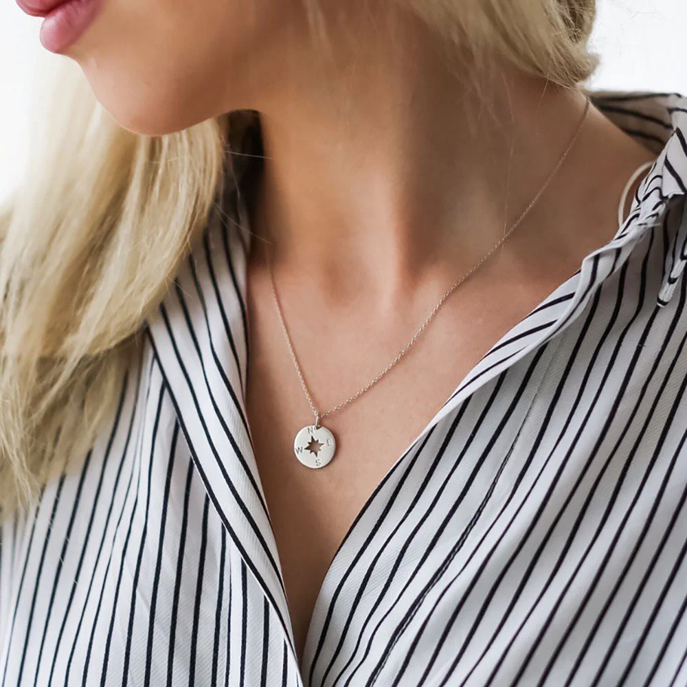 ПІДВІСКА "КОМПАС", СРІБЛО - Image 2